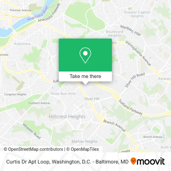 Curtis Dr Apt Loop map