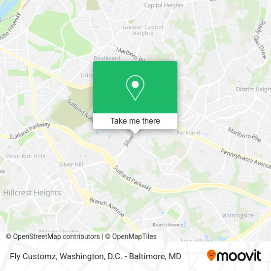 Fly Customz map