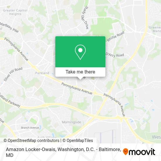 Amazon Locker-Owais map