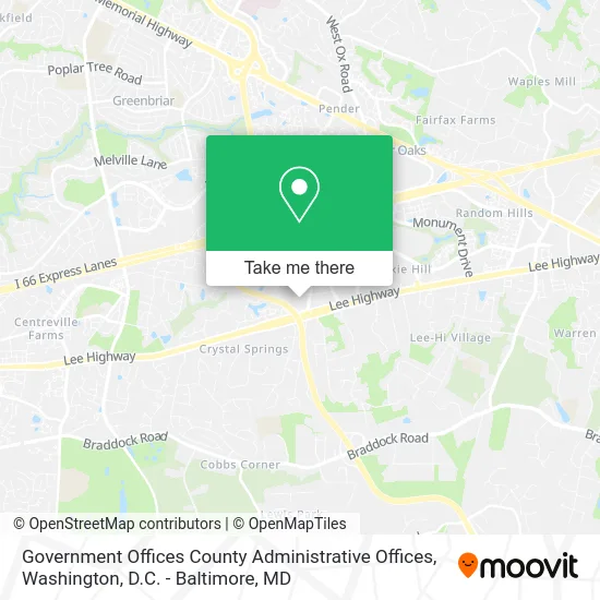 Government Offices County Administrative Offices map