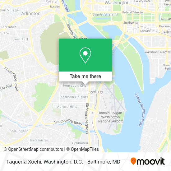 Taqueria Xochi map
