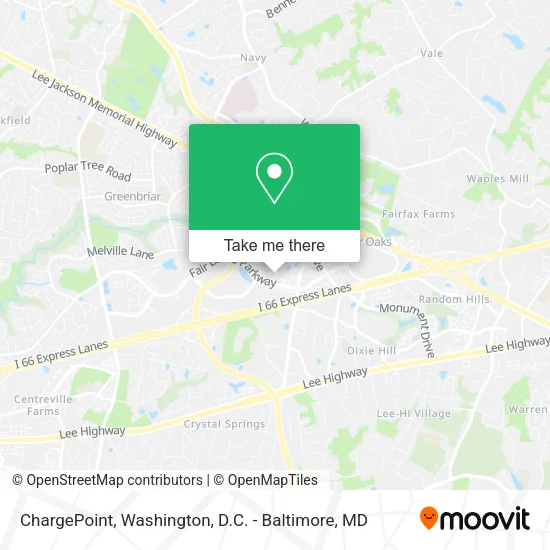 ChargePoint map