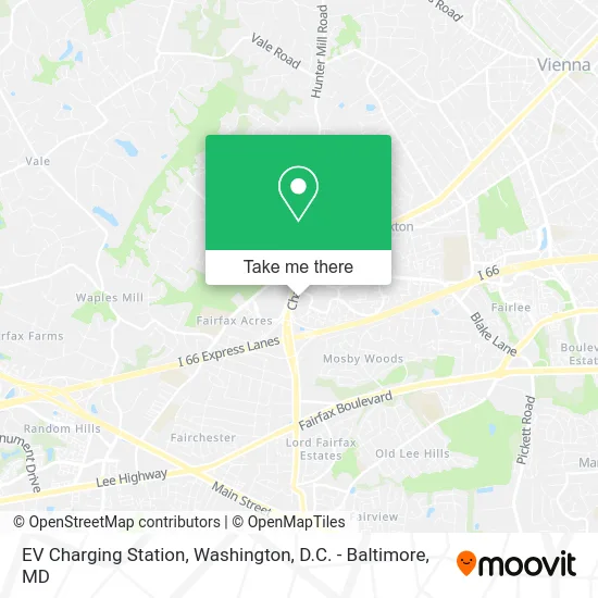 EV Charging Station map