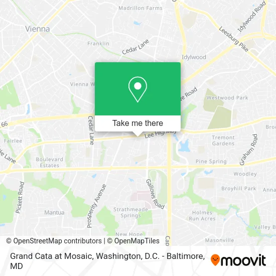 Grand Cata at Mosaic map