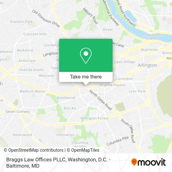 Braggs Law Offices PLLC map