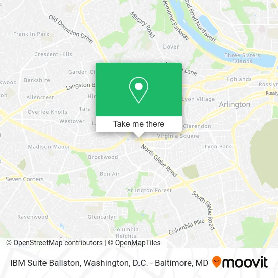 IBM Suite Ballston map