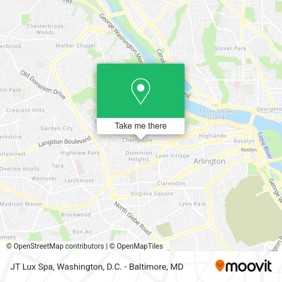 JT Lux Spa map