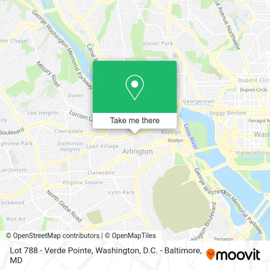 Lot 788 - Verde Pointe map