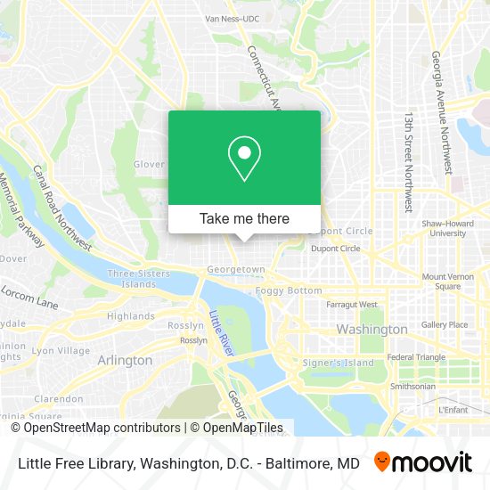 Little Free Library map