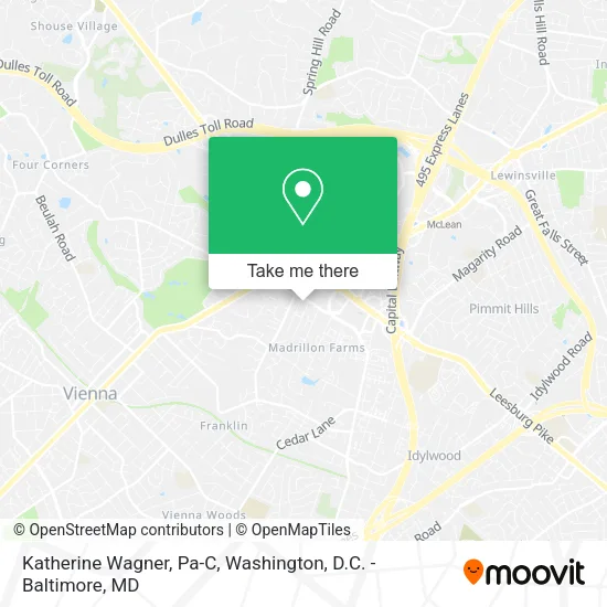 Katherine Wagner, Pa-C map