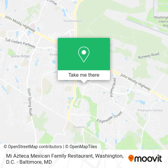 Mi Azteca Mexican Family Restaurant map