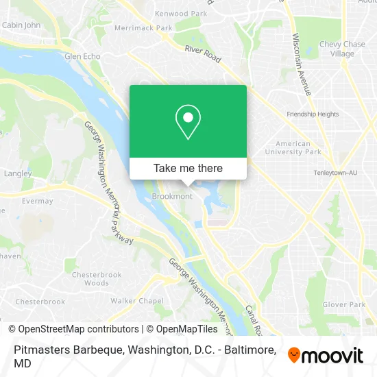 Pitmasters Barbeque map