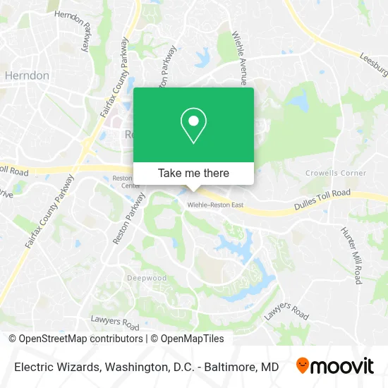 Electric Wizards map