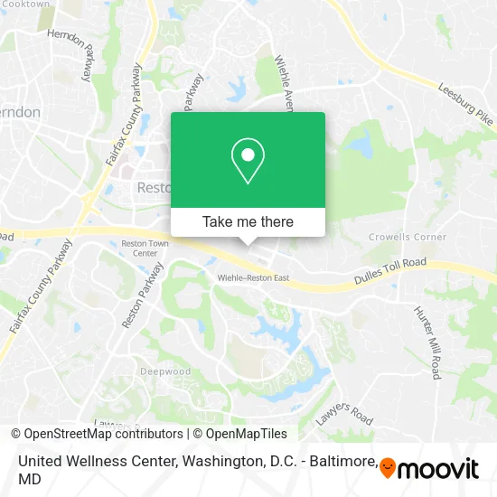 Mapa de United Wellness Center