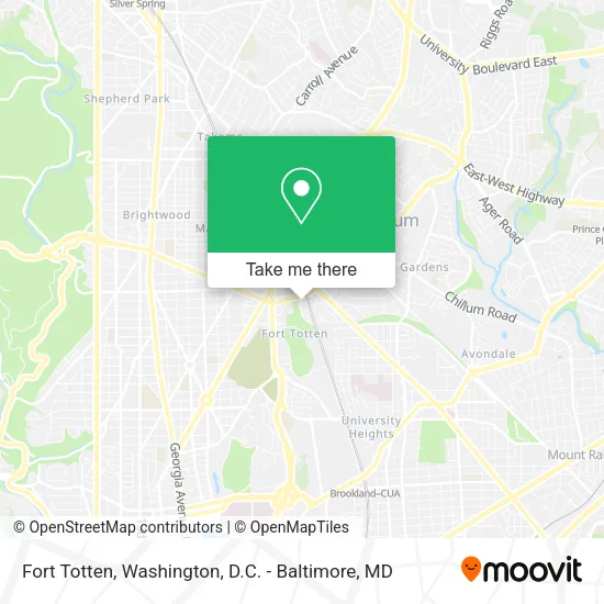 Mapa de Fort Totten