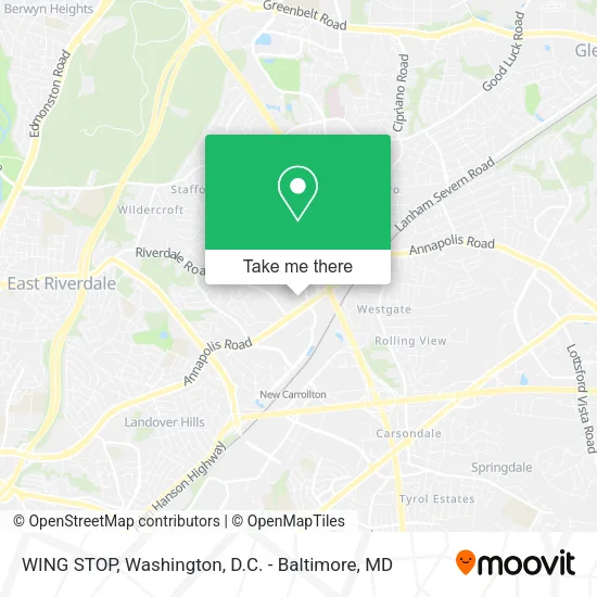Mapa de WING STOP