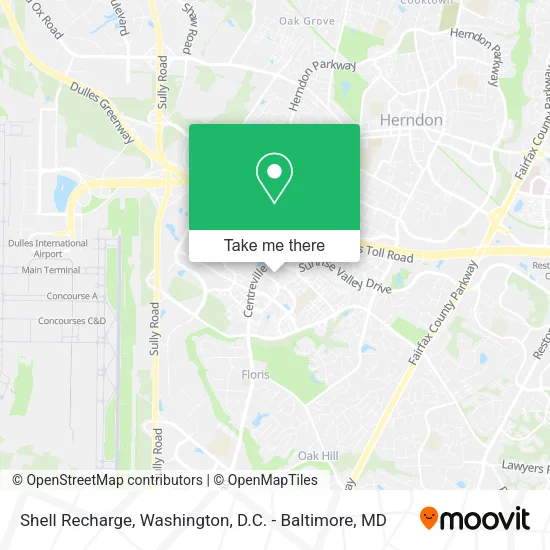 Shell Recharge map