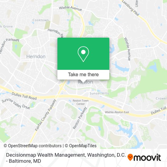 Decisionmap Wealth Management map