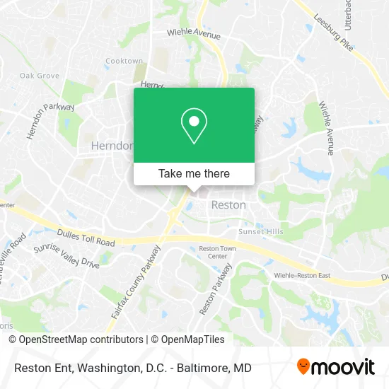 Reston Ent map