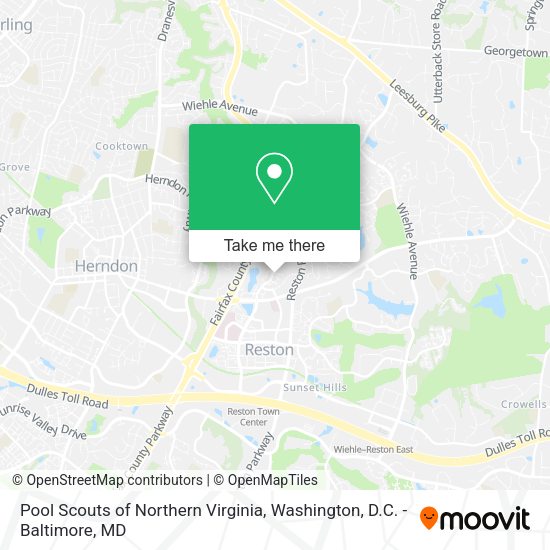 Pool Scouts of Northern Virginia map