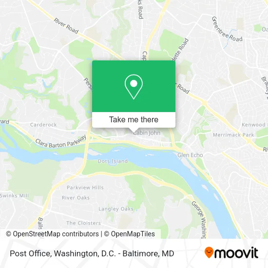 Post Office map