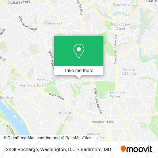 Shell Recharge map