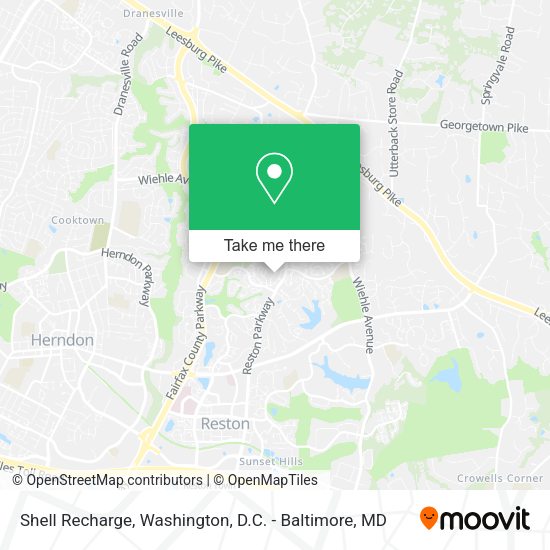 Shell Recharge map