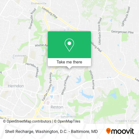 Shell Recharge map