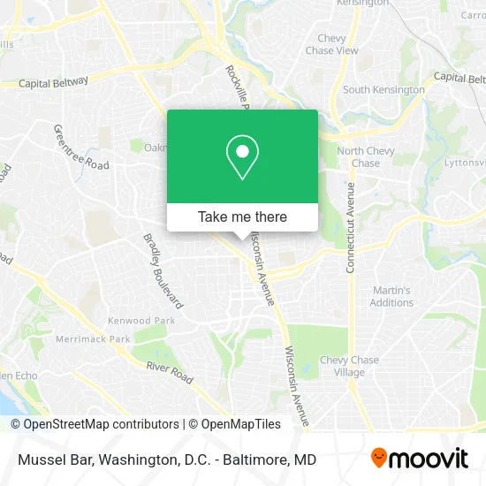Mapa de Mussel Bar