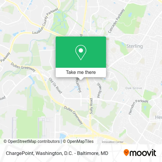 ChargePoint map