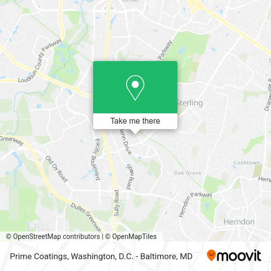 Mapa de Prime Coatings