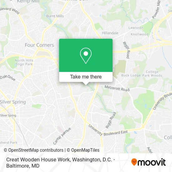 Mapa de Creat Wooden House Work