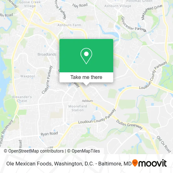 Ole Mexican Foods map