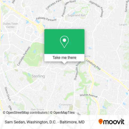 Mapa de Sam Sedan