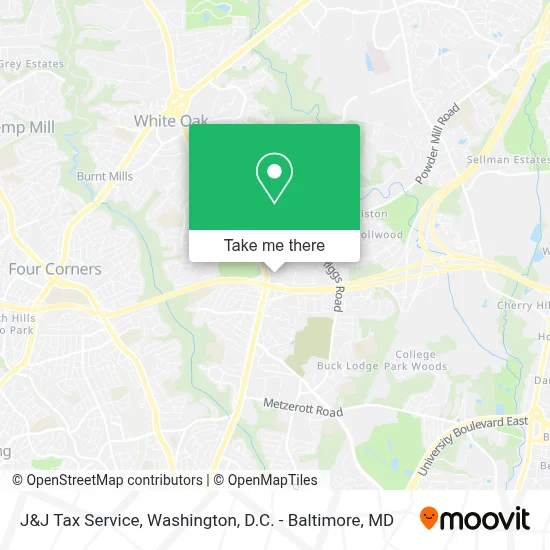 J&J Tax Service map