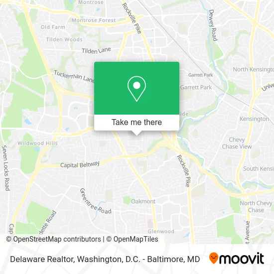 Delaware Realtor map