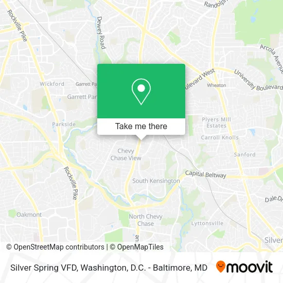Silver Spring VFD map