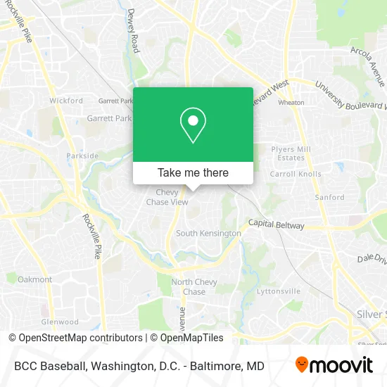 BCC Baseball map