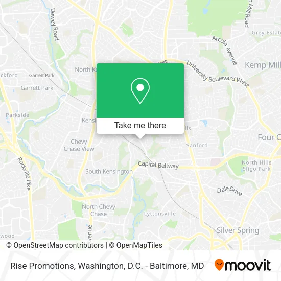 Rise Promotions map