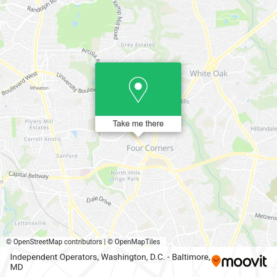 Independent Operators map