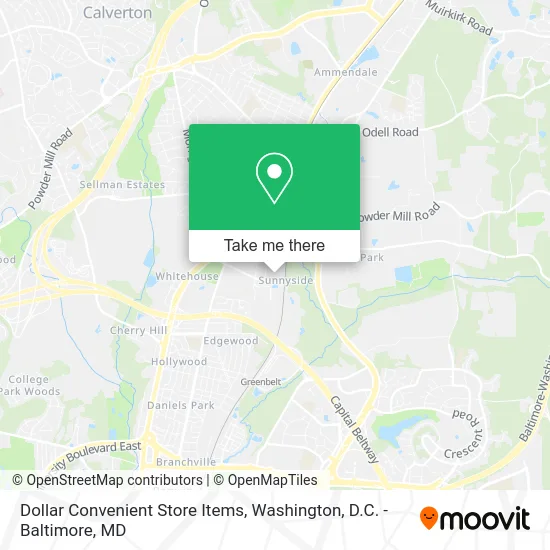 Dollar Convenient Store Items map