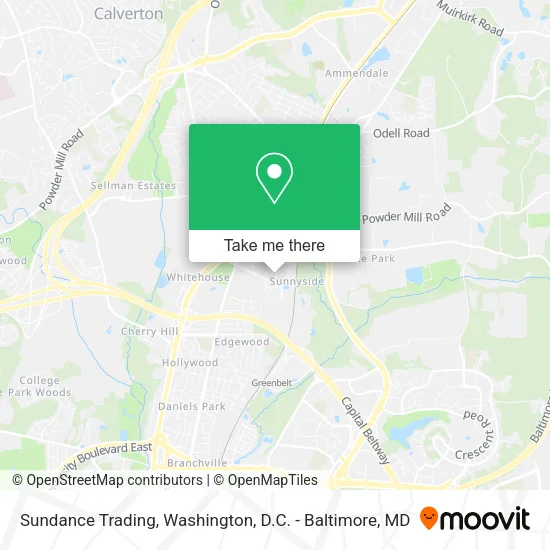 Sundance Trading map