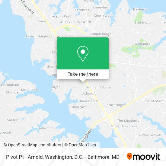 Pivot Pt - Arnold map