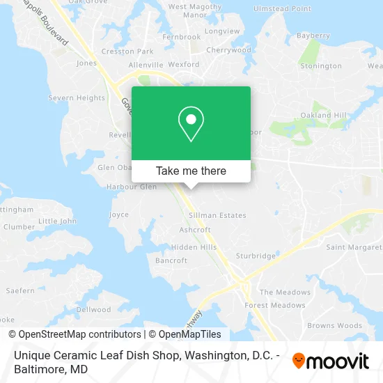 Unique Ceramic Leaf Dish Shop map