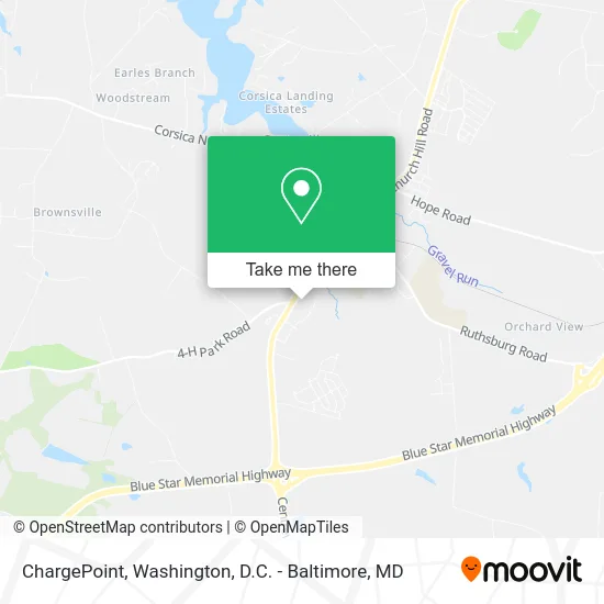 ChargePoint map