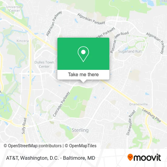 AT&T map