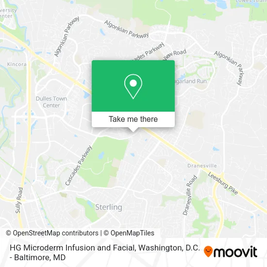 Mapa de HG Microderm Infusion and Facial