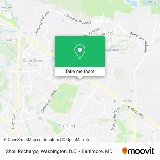 Shell Recharge map