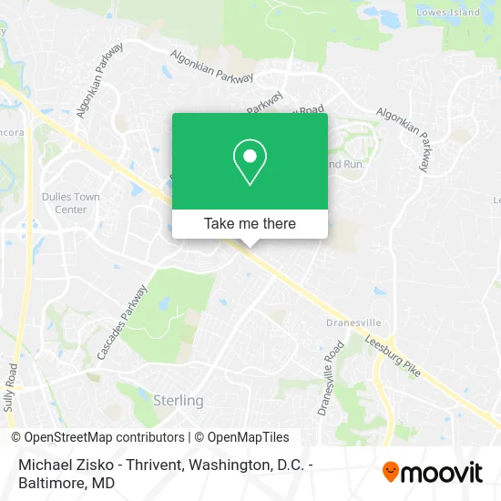 Michael Zisko - Thrivent map