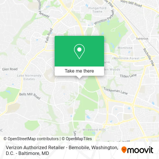 Verizon Authorized Retailer - Bemobile map